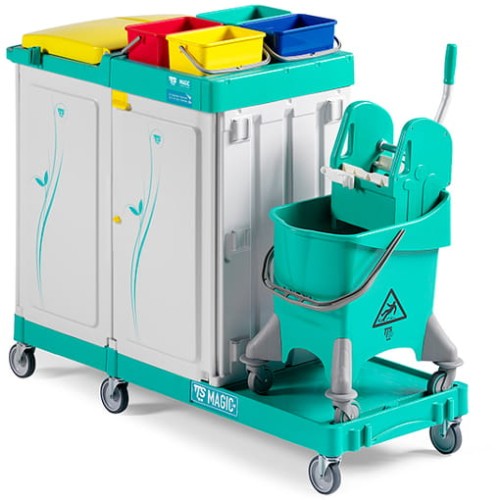 Wózek do sprzątania Magic Line 380E Elegance