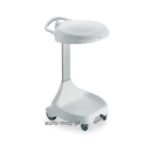 Kosz na śmieci TTS Smile 120L z pokrywą otwieraną pedałem W-20