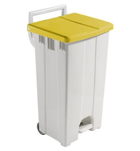 Kosz z pedałem TTS Derby 90L z pokrywą