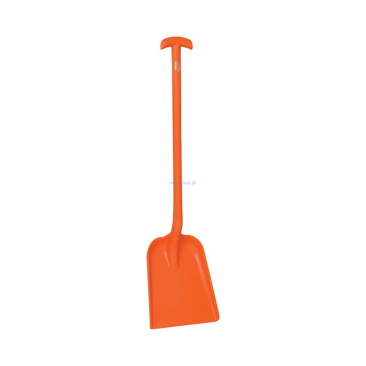 Szufla 103,5 cm z uchwytem T i małą łopatą pomarańczowa Vikan