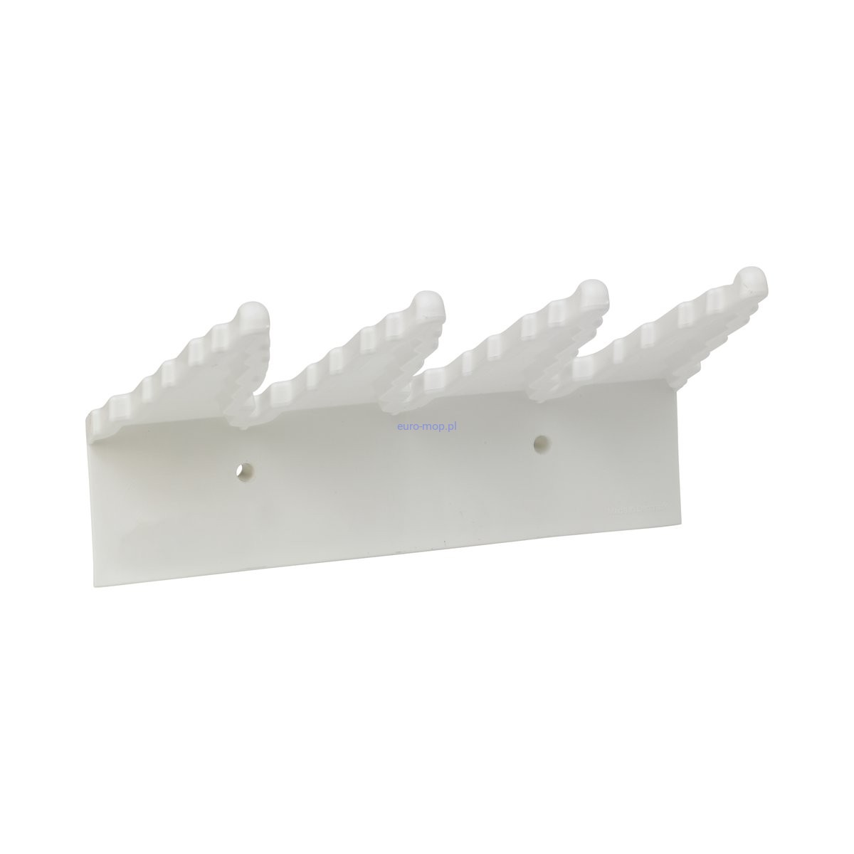 Wieszak ścienny 24 cm ultrahigieniczny bez szczelin biały Vikan