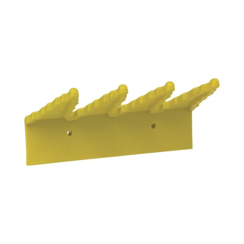 Wieszak ścienny 24 cm ultrahigieniczny bez szczelin żółty Vikan