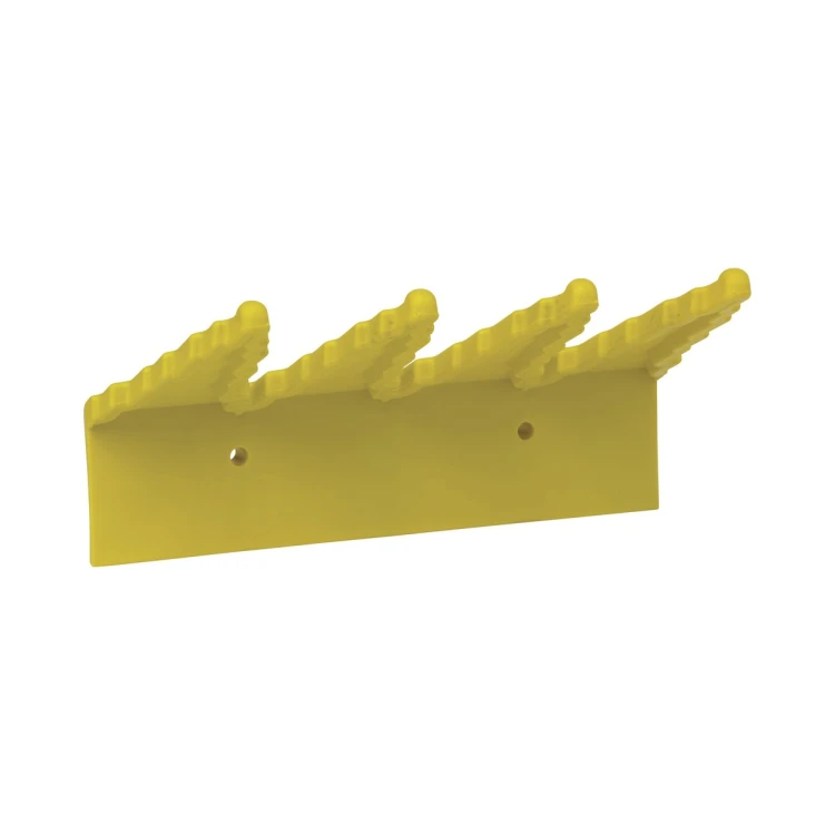 Wieszak ścienny 24 cm ultrahigieniczny bez szczelin żółty Vikan