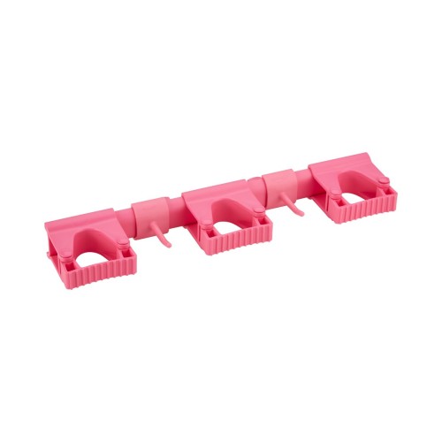 Wieszak ścienny Hi-Flex 42 cm na 3–5 narzędzi różowy Vikan