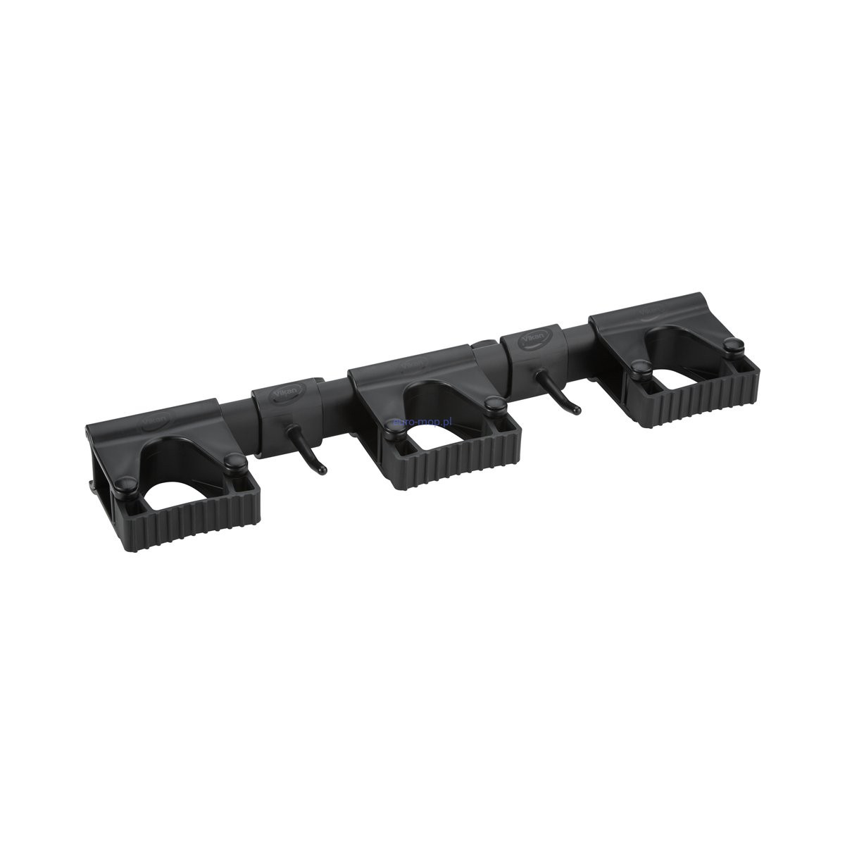 Wieszak ścienny Hi-Flex 42 cm na 3–5 narzędzi czarny Vikan