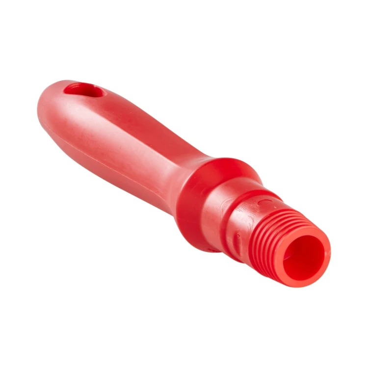 Uchwyt mini 16 cm z gwintem Euro do głowic Vikan czerwony Vikan