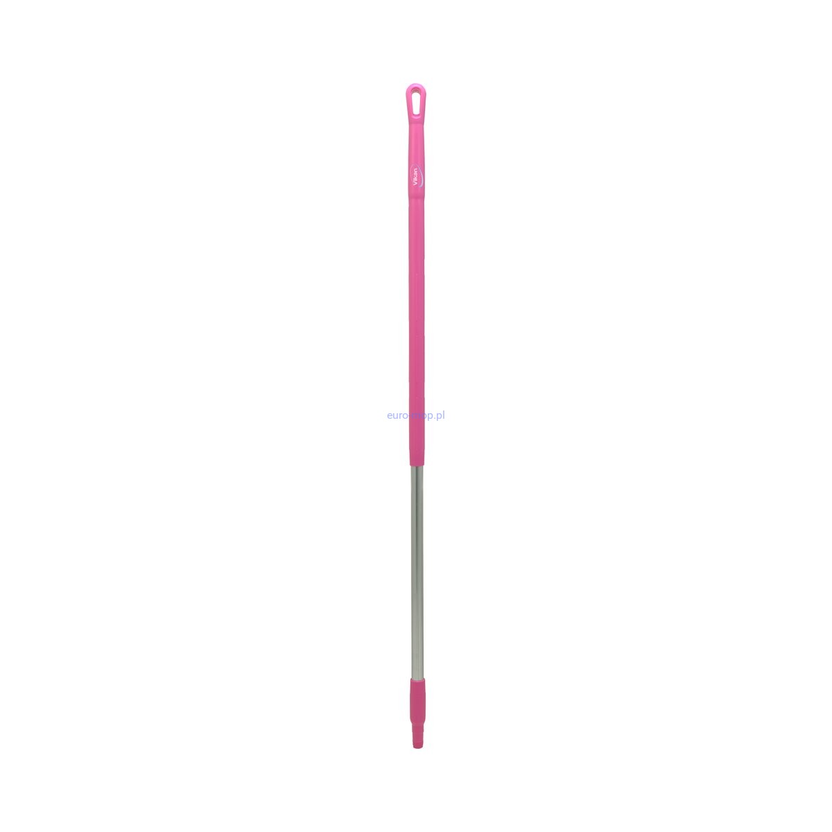 Kij aluminiowy Ø31 mm 131 cm z uchwytem komfortowym różowy Vikan