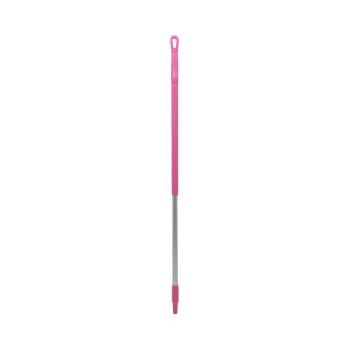 Kij aluminiowy Ø31 mm 131 cm z uchwytem komfortowym różowy Vikan