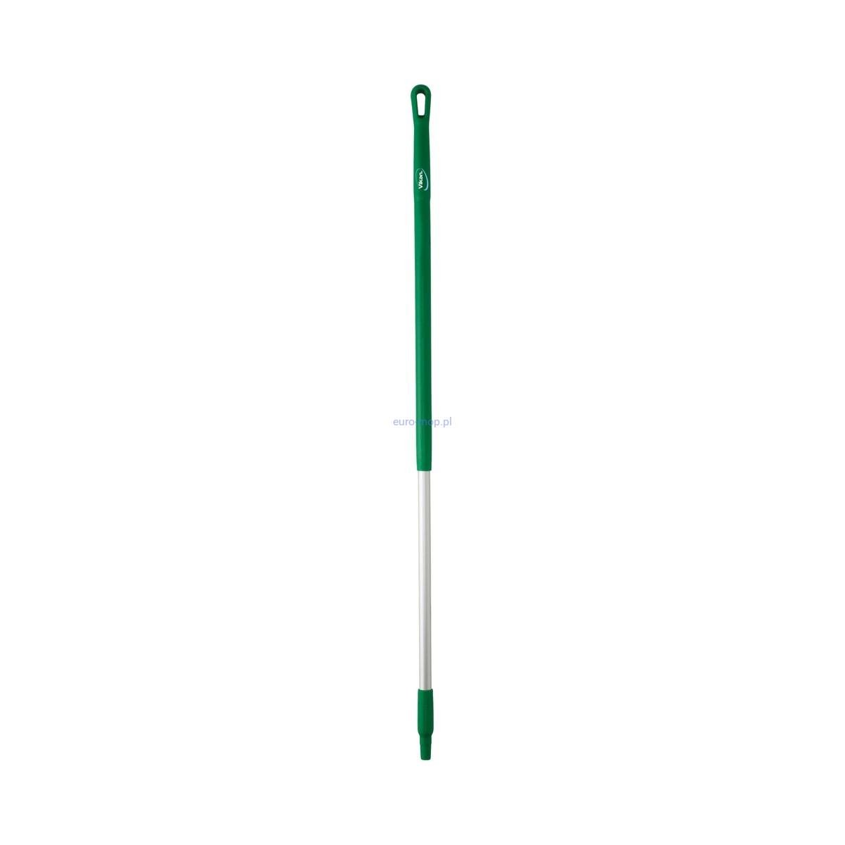 Kij aluminiowy Ø31 mm 131 cm z uchwytem komfortowym zielony Vikan