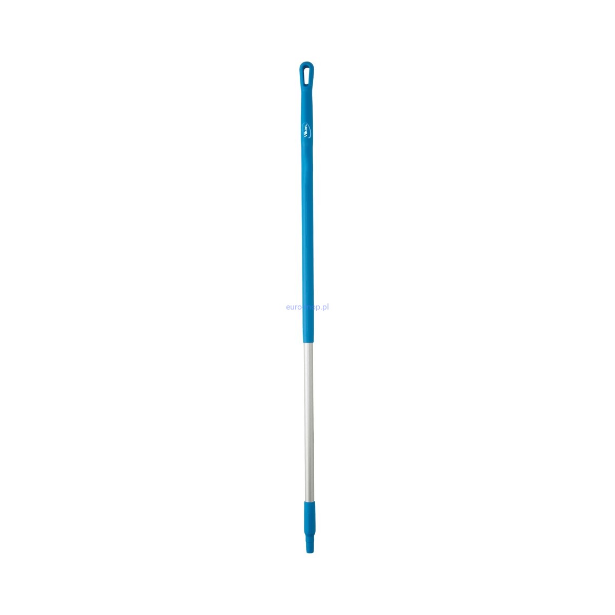 Kij aluminiowy Ø31 mm 131 cm z uchwytem komfortowym niebieski Vikan