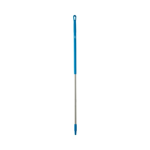 Kij ze stali nierdzewnej Ø31 mm 151 cm z uchwytem niebieski Vikan