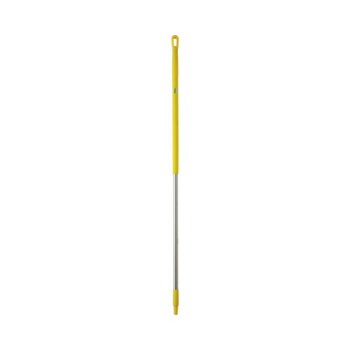 Kij ze stali nierdzewnej Ø31 mm 151 cm z uchwytem żółty Vikan