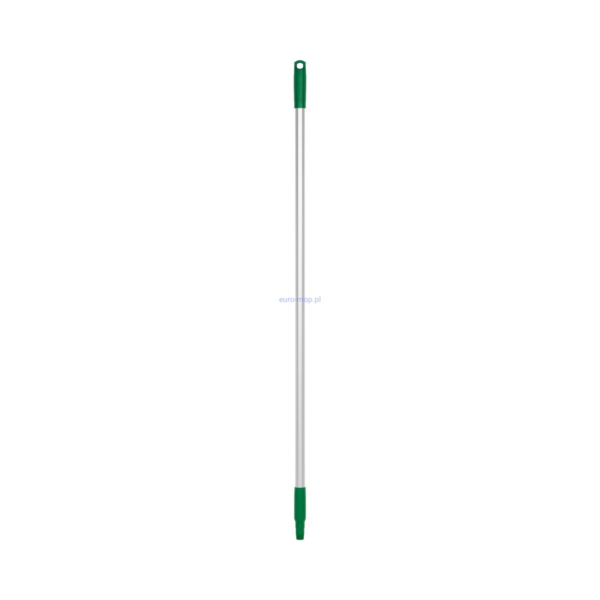 Kij aluminiowy Ø25 mm 126 cm z kolorowym uchwytem zielony Vikan
