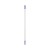 Kij aluminiowy Ø25 mm 126 cm z kolorowym uchwytem fioletowy Vikan