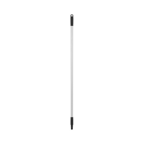 Kij aluminiowy Ø25 mm 126 cm z kolorowym uchwytem czarny Vikan