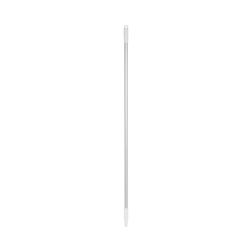 Kij aluminiowy Ø25 mm 146 cm z kolorowym uchwytem biały Vikan