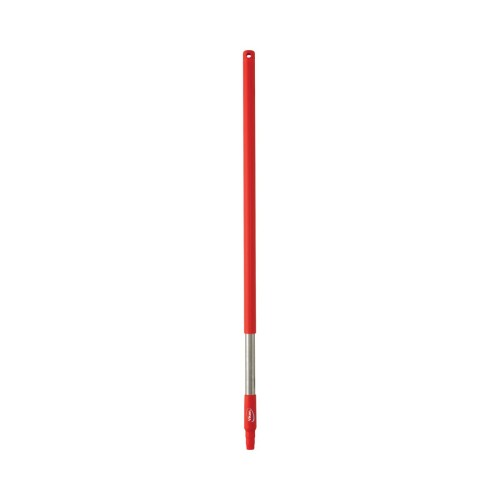 Kij ze stali nierdzewnej Ø31 mm 102,5 cm z uchwytem czerwony Vikan