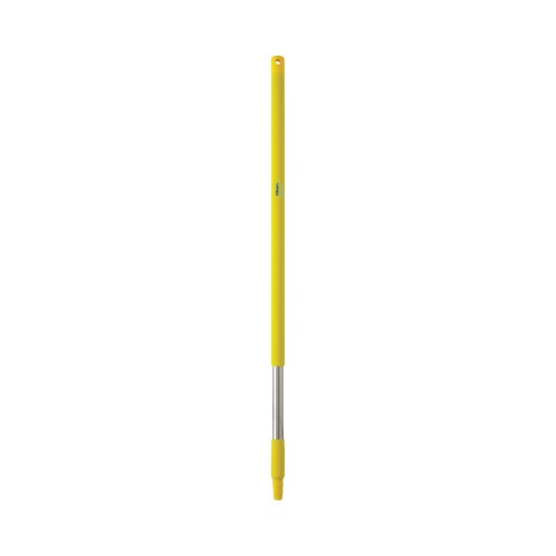 Kij ze stali nierdzewnej Ø31 mm 102,5 cm z uchwytem żółty Vikan