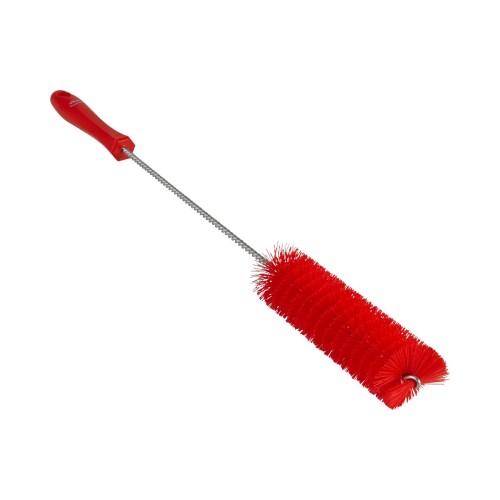 Szczotka do rur Ø40 mm 50 cm twarda na skręcanym drucie czerwona Vikan
