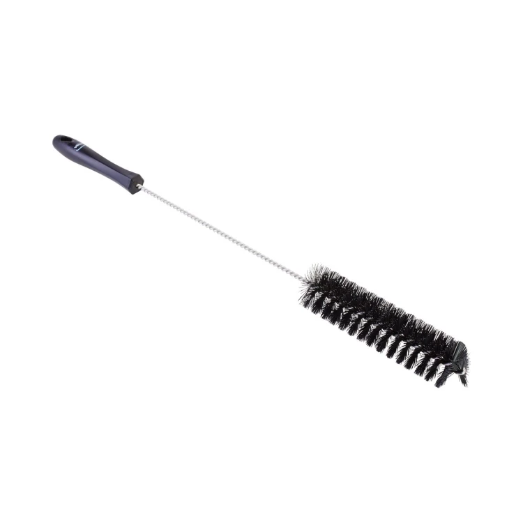 Szczotka do rur Ø40 mm 50 cm twarda na skręcanym drucie czarna Vikan