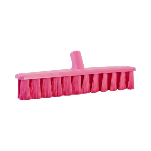 Miotła UST 40 cm miękka włosie formowane w blok różowa Vikan