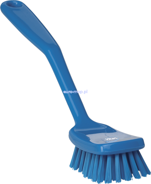 Szczotka z uchwytem średnia niebieska 29cm Vikan