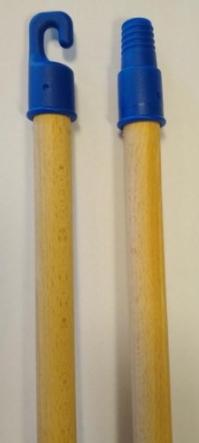 Kij drewniany gwint/zawieszka plastikowa 156CM