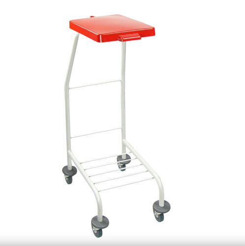 wózek na odpady medyczne Euro System 1x70L DUST malowany bez pedału