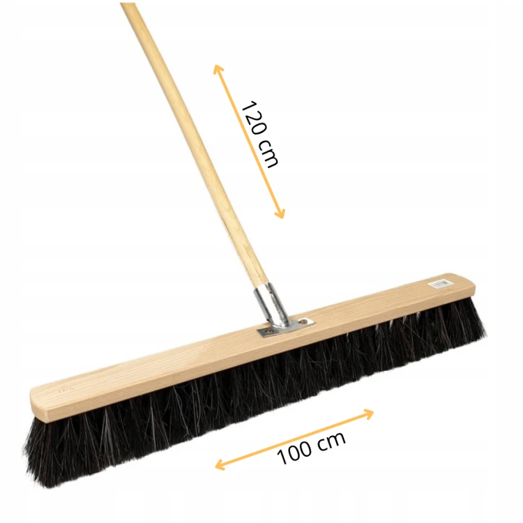 miotła profesjonalna ANDHY Broom 100cm z kijem-120cm