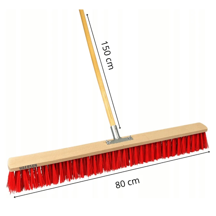 zamiatacz ulicówka ANDHY Broom 80cm kij 150cm