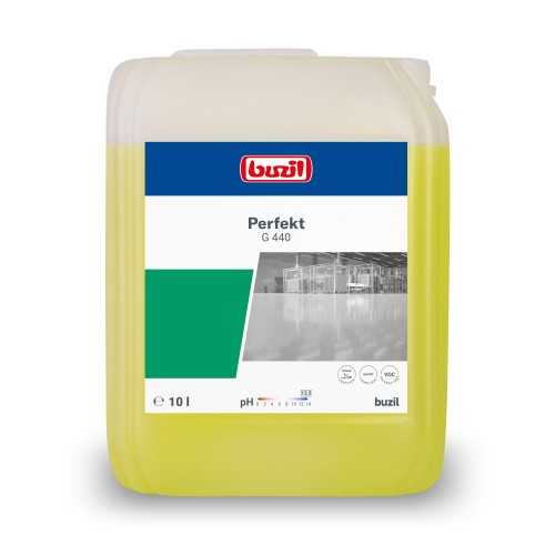 Buzil Perfekt G 440 intensywny alkaliczny środek czyszczący do przemysłu i myjek wysokociśnieniowych, kanister 10 l