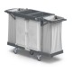 Wózek hotelowy TTS Magic Hotel 850S zamykany, 2 worki 120 l