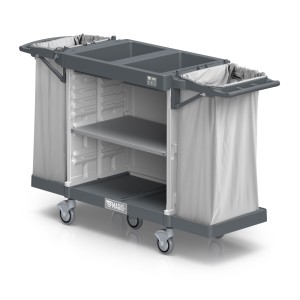 Wózek hotelowy TTS Magic Hotel 890B z 2 workami 120 l