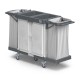 Wózek hotelowy TTS Magic Hotel 890S zamykany, 2 worki 120 l