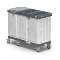 Wózek hotelowy TTS Magic Hotel 880E Elegance, worek 150 l z przegrodami