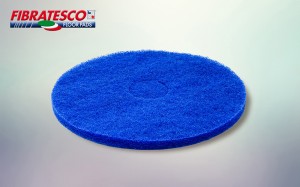 Pad maszynowy niebieski 10" Fibratesco Range 6 do mycia intensywnego