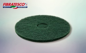Pad maszynowy zielony 8" Fibratesco Range 6 do szorowania