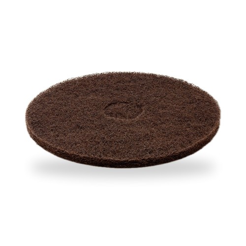 Pad maszynowy brązowy 9" Fibratesco Range 6 do zdzierania powłok