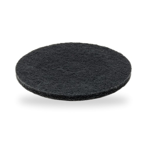 Pad maszynowy czarny 9" Fibratesco Range 6 do gruntownego doczyszczania