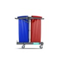 Wózek na odpady TTS Magic Line 30B Basic, 2x120 l – detal konstrukcji