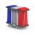 Wózek na odpady TTS Magic Line 50B Basic, 2x120 + 150 l