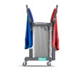 Wózek na odpady TTS Magic Line 50B Basic, 2x120 + 150 l – detal wyposażenia