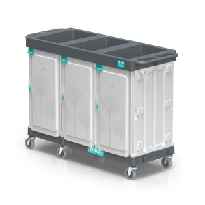 Wózek serwisowy TTS Magic Line 420S Safety, zamykana szafka