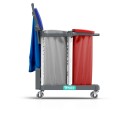 Wózek na odpady TTS Magic Line 150B Basic, 2x120 + 150 l – detal wyposażenia
