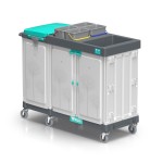 Wózek serwisowy TTS Magic Line 400E Elegance, 2 szafki, worek 150 l