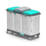 Wózek serwisowy TTS Magic Line 480E Elegance, 2 worki 150 l i 2 szuflady