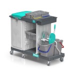 Wózek serwisowy TTS Magic Line 360P, zabudowany worek 150 l i wyciskarka