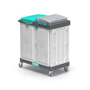 Wózek serwisowy TTS Magic Line 470E Elegance, szafa jezdna, worek 150 l