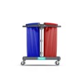 Wózek na odpady TTS Magic Line 100B Basic, 2x120 l – detal konstrukcji