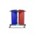 Wózek na odpady TTS Magic Line 100B Basic, 2x120 l – detal konstrukcji